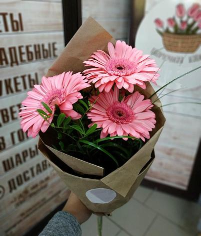 Букет цветов из: Герберы в Киришах